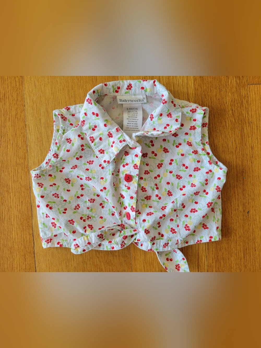 Baby girls size 3-6 months shirt